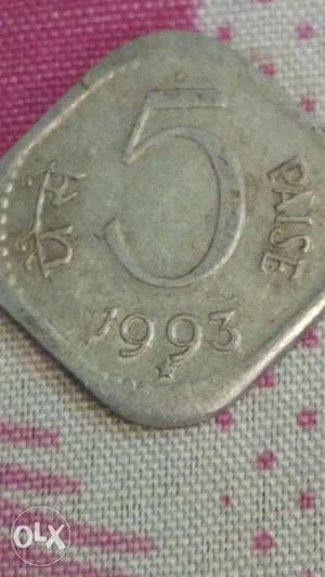 Old coins 5 paisa old  sale