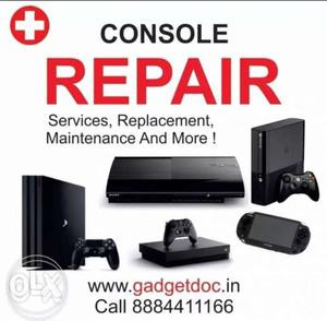PlayStation Xbox gaming console servi ce at your