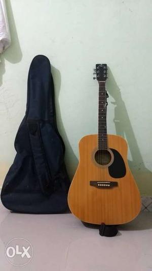 Pluto Dreadnought Acoustic Guitar With waterproof gigbag and
