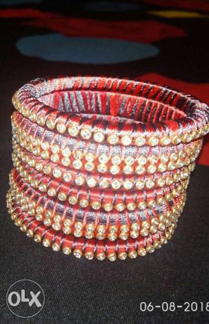 Red And Black Bangles