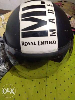 Royal Enfield oriznl helmet no use new candisan
