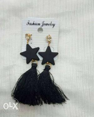 Star beautiful earrings