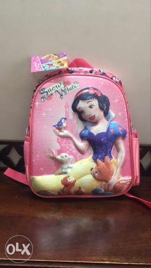 2 G2 bags Snow White Pink Backpacks(brand new)