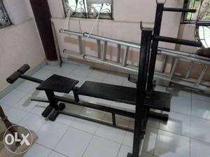 6 in 1 bench press with incline press, decline