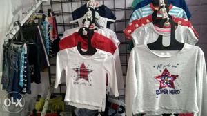 All branded t shirt of boys and girls on sale.