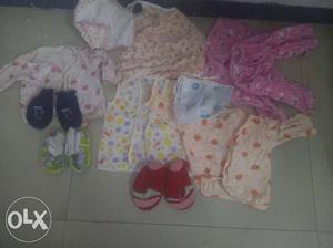 Baby clothes and shoes