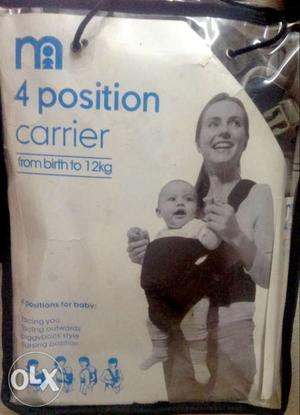 Baby's Black Carrier Pack