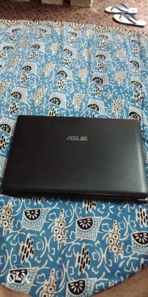 Black Asus Laptop With AC Adapter