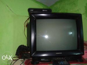 Black Flat Screen Computer Monitor