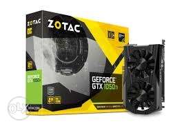 Black Zotac GeForce GTX  Video Card With Box