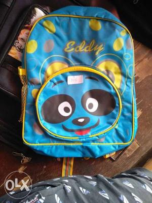 Blue And Black Eddy Backpack