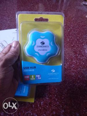 Blue Zebronics USB Hub Pack