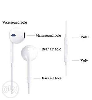 Brand - Apple Colour - White In The Ear Earphone