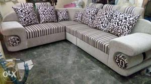 Brand New L shape sofa set