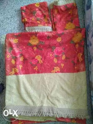 Brand new double bed sheet with pillow cover