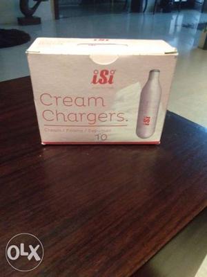 Cream Chargers x10 units NoS
