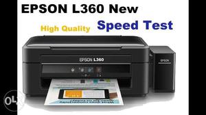 Epson l 360 printer one year old