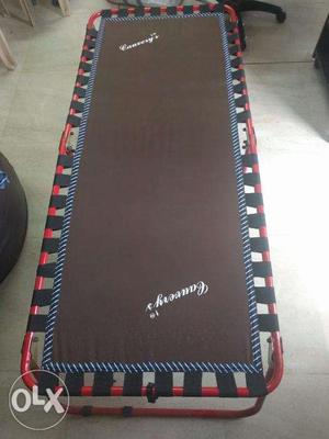 Foldable Iron cot which is not at all used
