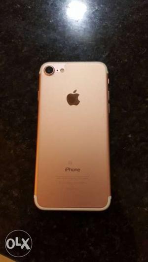 I Phone 7 32 G Rose Gold in excellent condition
