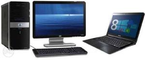 I3 laptop and i5 destop for sale