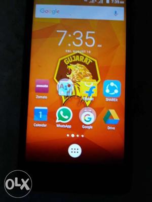 Intex Lions Mobile Good Condition... Used home... 4G Mobile