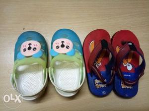 Kid's clogs n slippers with back strap