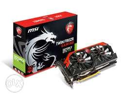 Msi Gtx g/ddr5 Oc Graphic Card 1no. Only.