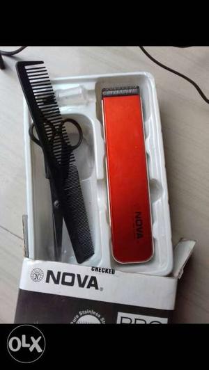 Original nova hair trimmer 20 day old new