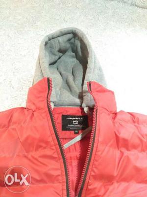 Red Hoodie Jacket For Sale. Price Negotiable