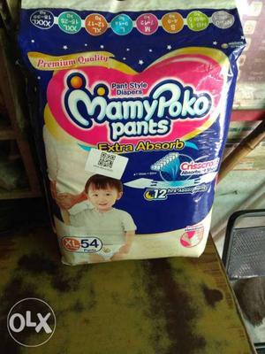 Sealed pack mamy poko pants. 54 counts