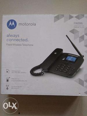 Sim based motorola land line