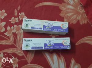 Two Himalaya Diaper Rash Cream