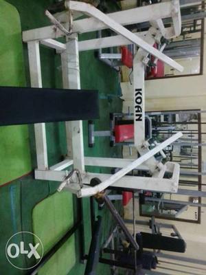 White And Black Koan Gym Equipment