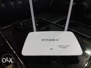White Pagex Wifi Router