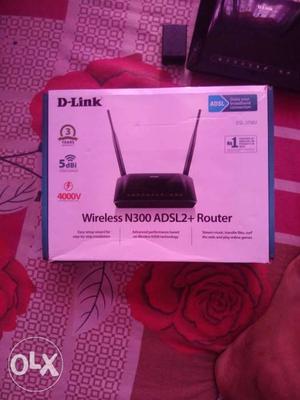 Wirless n300 adls2+router dsl u 2 month old