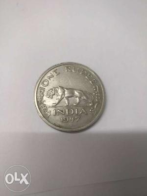 1 Rs coin before independence