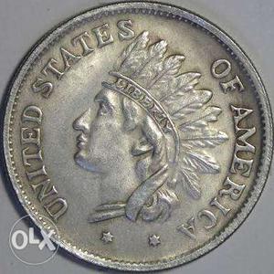 1 dollar  old coin silver
