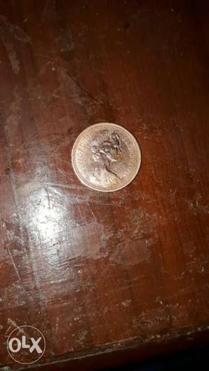 1 new penny elizabeth || era coin year 