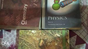11th & 12th Ncert Physics, Chemistry And Biology Books.