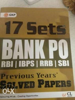 17 Sets Bank Po Book