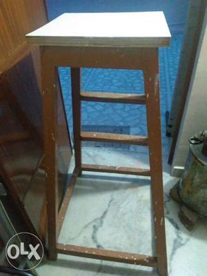 4 feet wooden stool for shop or home