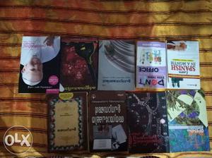 9 random books for rupees 250 only. malayalam