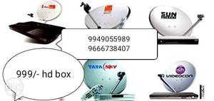Any Hd Set Top Box 1 Month Free Channels 999