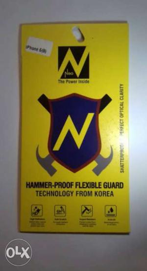 Any phone Hammer-proof Flexible Guard Pack, tempere or