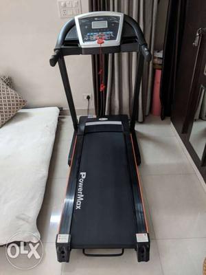 Aug  purchased near unused Powermax treadmill