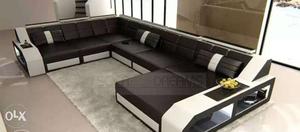 Black And White Sectional Couch