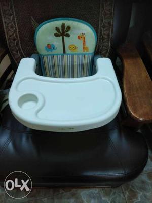 Booster chair for babies. New one hardly used.