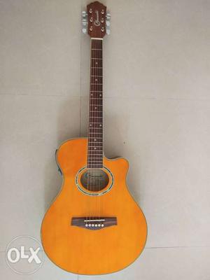 Brand New Acoustic Guitar with amplifier