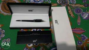 Brand New Mont Blanc Pen with Bill,Box and Booklet