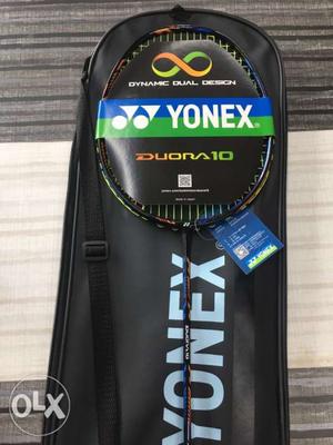 Brand new badminton rackets with tags
